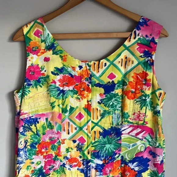 Jams world monte carlo car print sleeveless dress - Picture 6 of 11